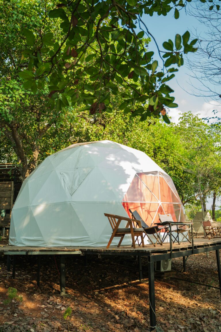 sage sanctuary glamping dome
